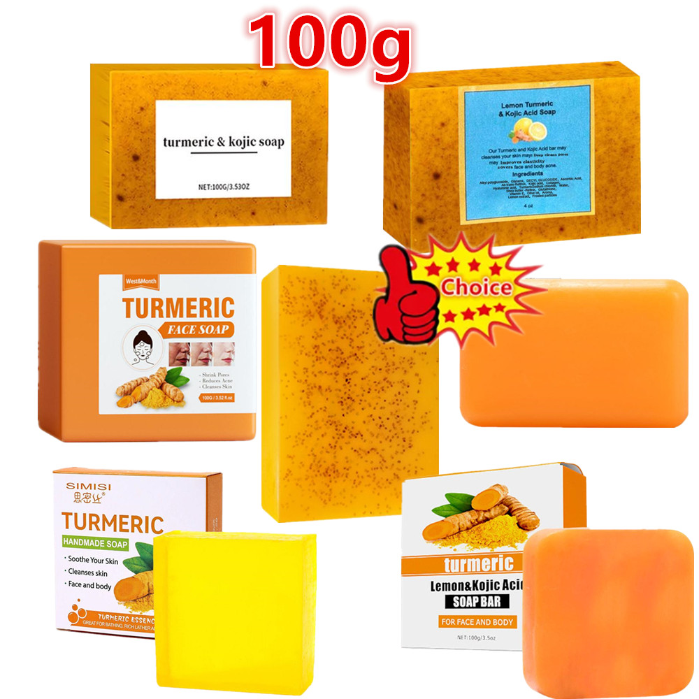 Savon fait à la main au curcum - Kojic Acid Soap avis et prix