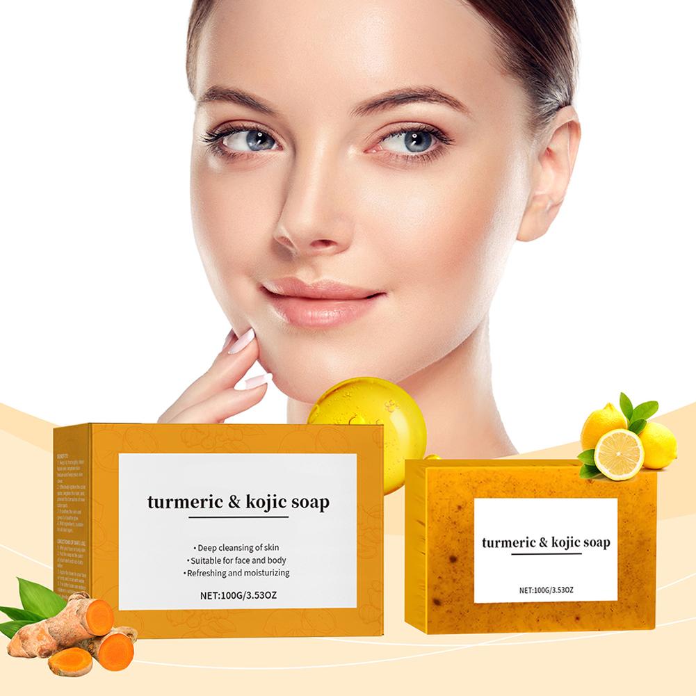 Savon fait à la main au curcum - Kojic Acid Soap avis et prix