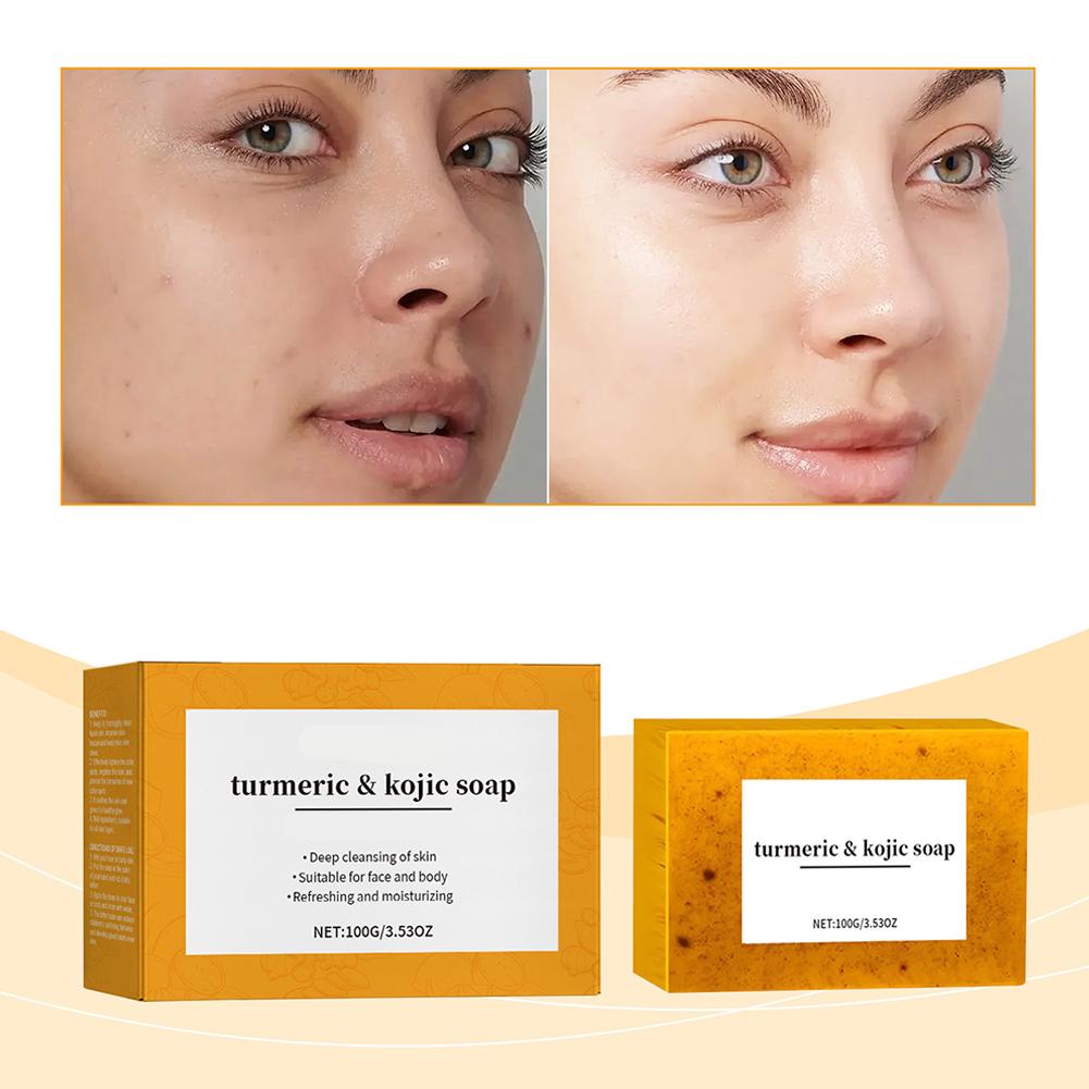 Savon fait à la main au curcum - Kojic Acid Soap avis et prix