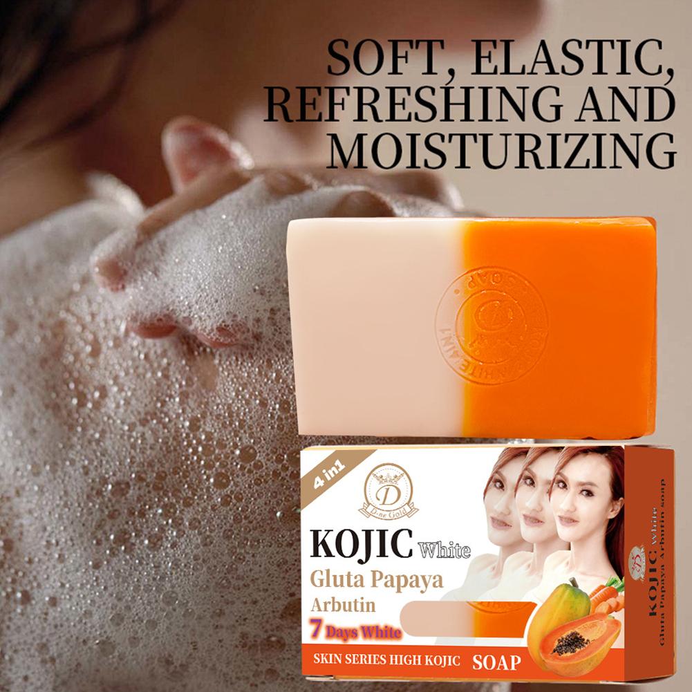 Savon fait main au papaye et a - Kojic Acid Soap avis et prix