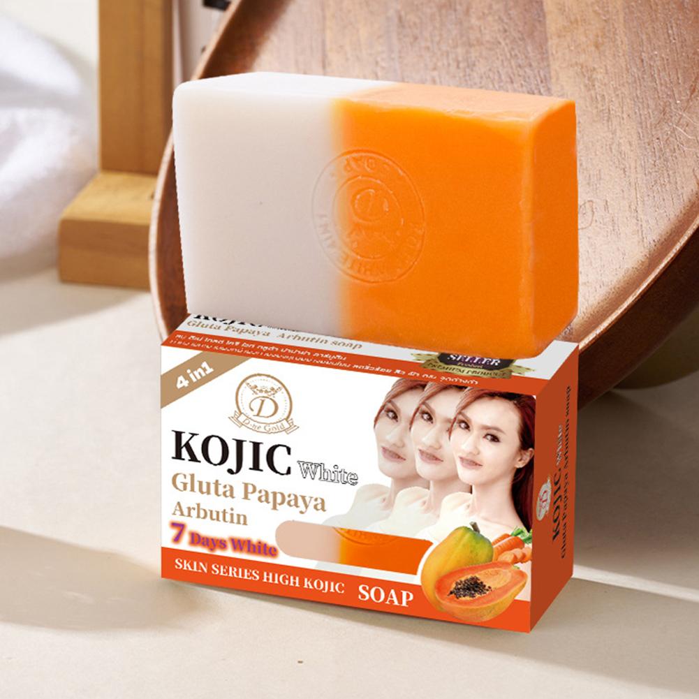 Savon fait main au papaye et a - Kojic Acid Soap avis et prix